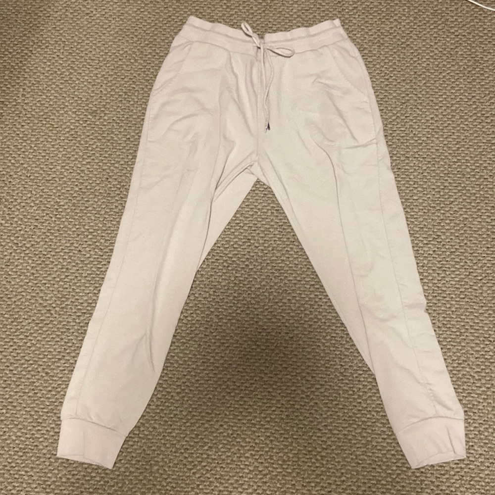 Pink sweatpants, slightly used